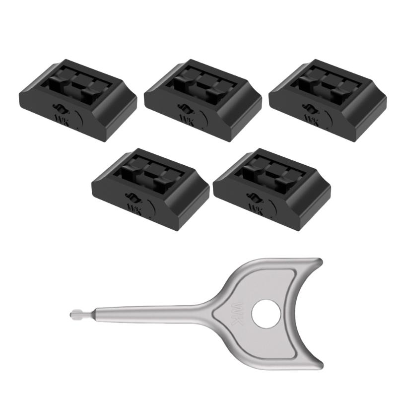 Блокираторы портов HDMI Замок безопасности 10/5 штук Съемные защитные заглушки для портов для ноутбуков ПК Защита от пыли и влаги