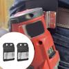 2pc Industrial Grade Hammers Drill Holders Carbon Steel Construction Workshop Garage Tool Wall Mount System