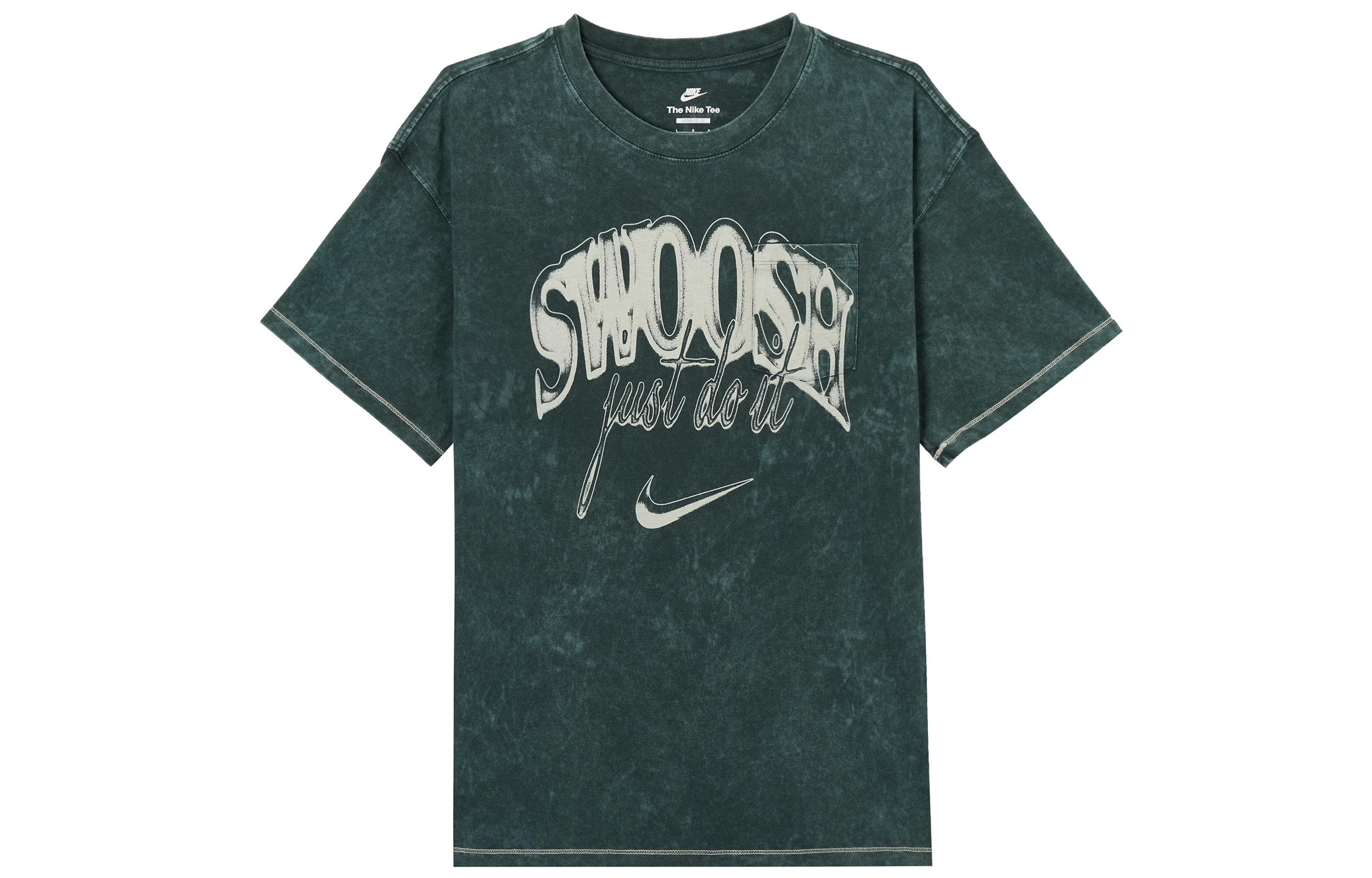 Nike Max90 T Shirts Men s Seaweed Crew Neck HQ9261-390 L