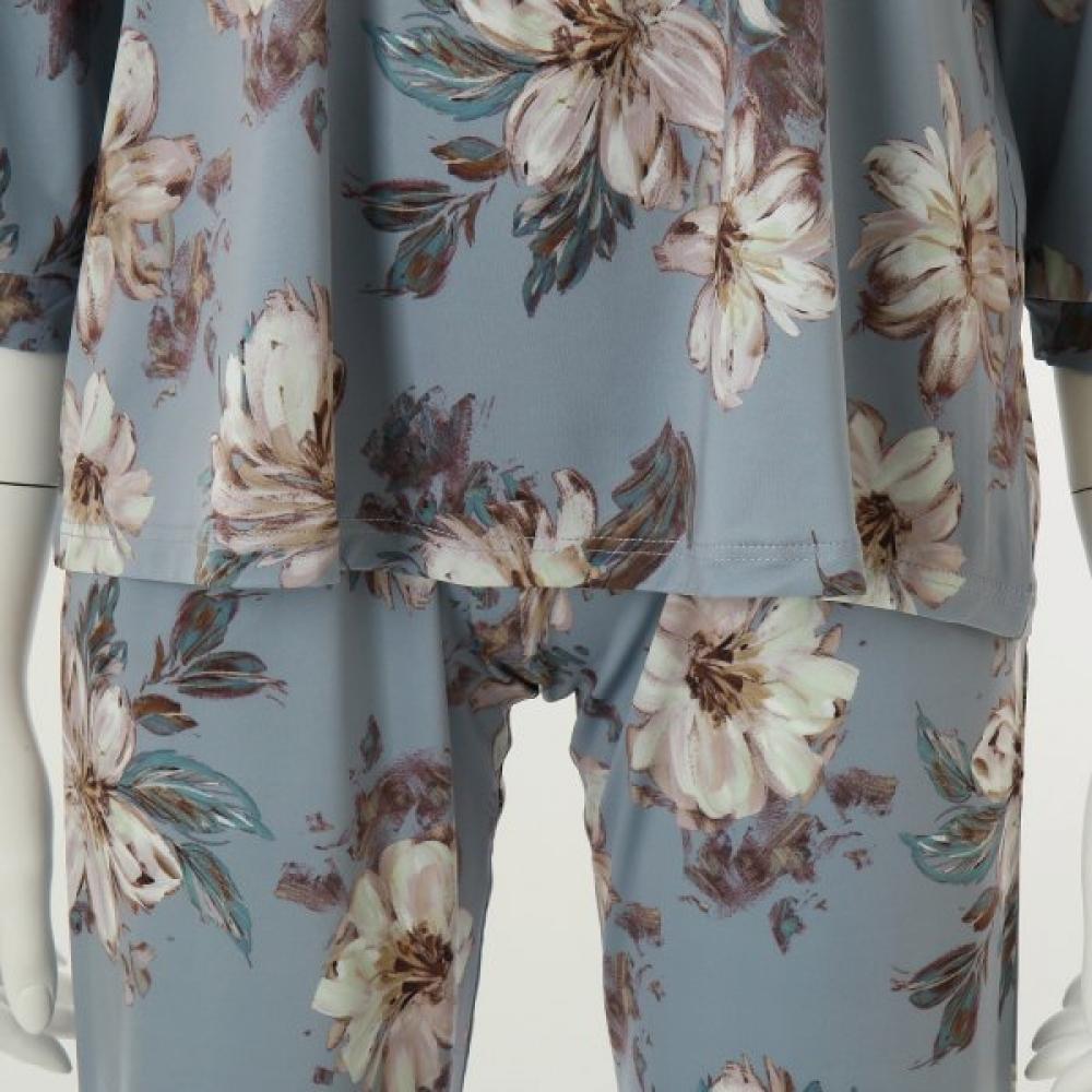 Venus Big Flower Homewear Top Veva107w