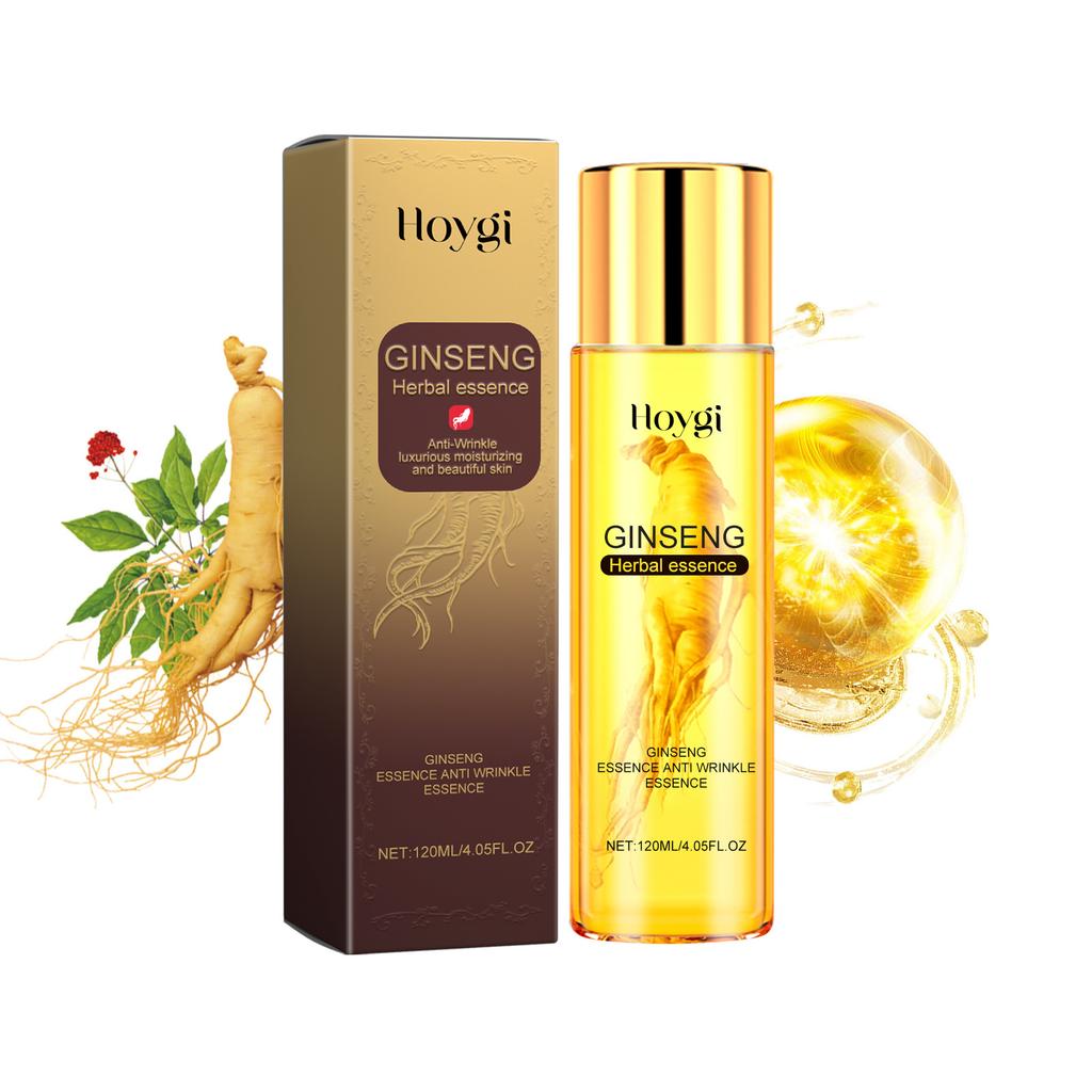120ml Face Serum Anti Aging Ginseng Essence Nicotinamide Facial Lifting Collagen Essence Skin Care Whitening Serum