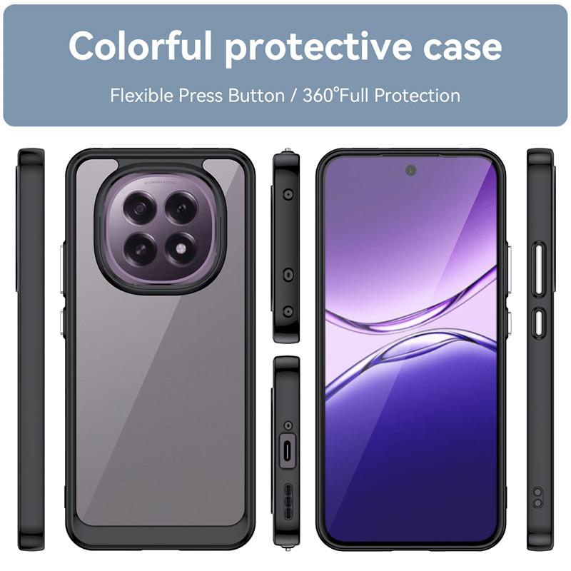 For OPPO F29 Case OPPO F29 Pro 5G Cover TPU Border Acrylic Backplane Bumper Shield Protective Phone Cases On OPPO F29 Pro Funda
