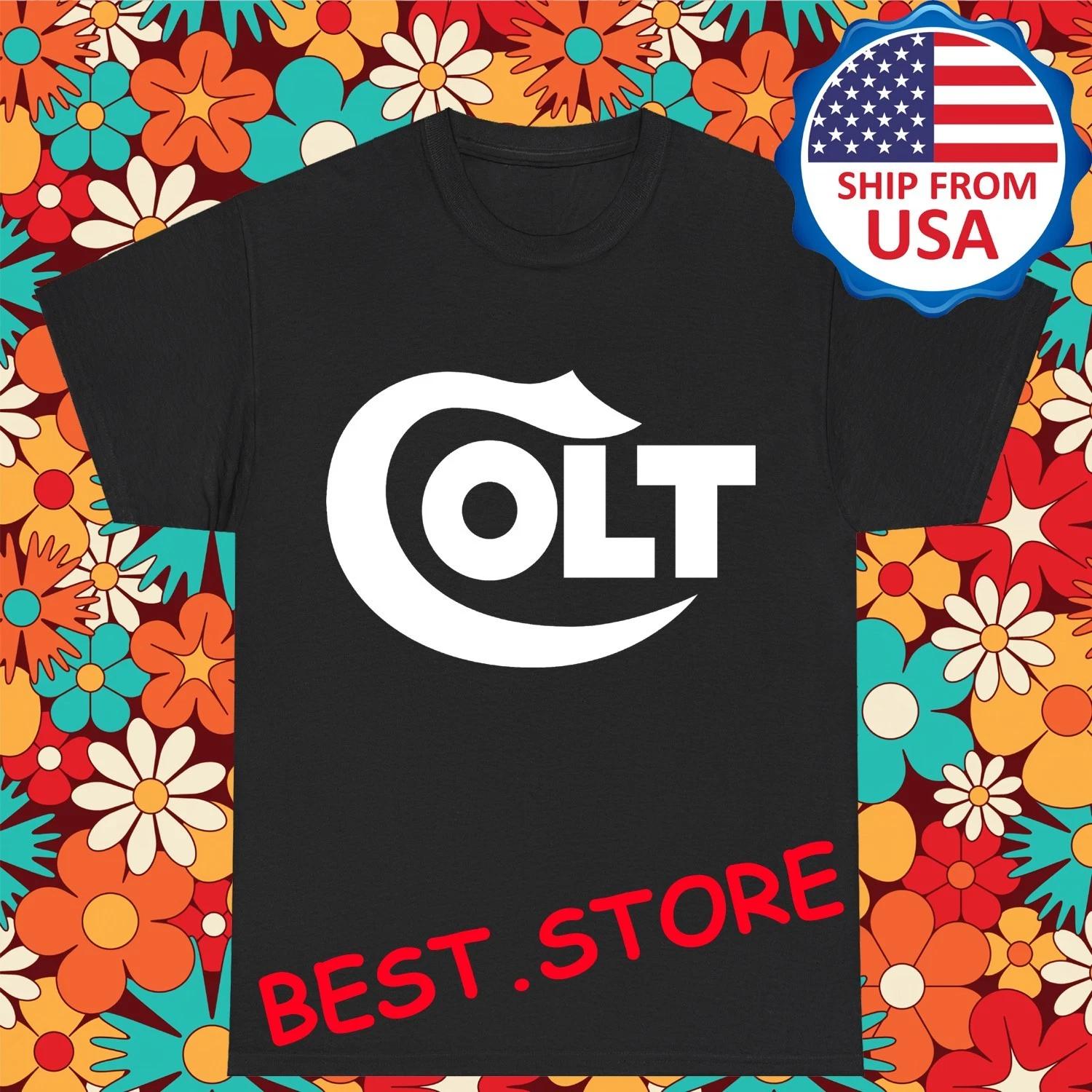 Colt Defense Guns Firearms Men s Black Size S-5XL 2XL