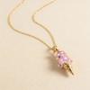 Ice Cream Necklace With Pearl Pendant For Casual Wear Perfect Gift For Teens