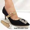 Lacets Ajustables à Boucle Perle Anti-Chute Élastiques pour Chaussures Surdimensionnées
