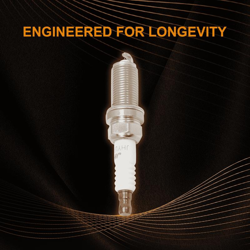 4 Pcs Iridium Platinum Spark Plugs For Chevrolet Equinox 2018- Malibu 2016- Cruze 2016- GMC Terrain 2018-