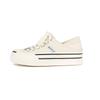 Shoes women's summer classic open smile thick sole heightening casual canvas shoes board shoes white shoes women's shoes