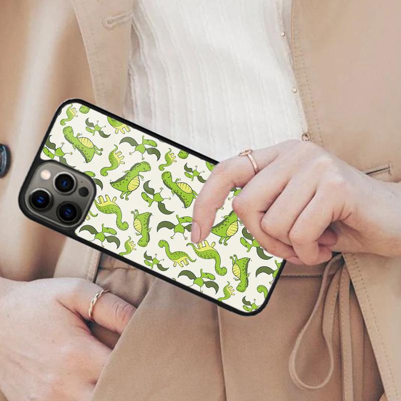 Dinosaur pattern Magnetic Phone Case For APPLE iPhone 17 Air 16 14 13 12 Pro Max 15 Plus Wireless Charge With MagSafe Cover