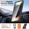 For Samsung Galaxy S25 Ultra Magnetic Case Rotating Kickstand PC + TPU Shockproof Drop-proof Phone Cover