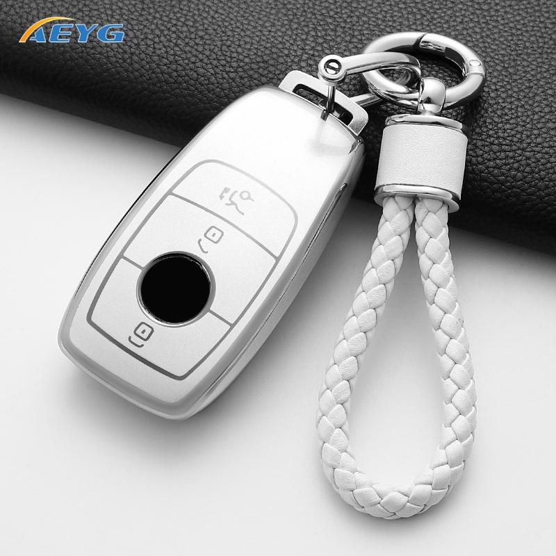 Tpu Car Reomte Key Cover Case Shell For Mercedes Benz A C E S G Class Glc Cle Cla W177 W205 W213 W222 X167 Amg Auto Accessories
