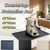 Non Slip Silicone Coffee Mat Heat Resistant Dish Drying Mat Accessories Bar Mat  Coffee Station