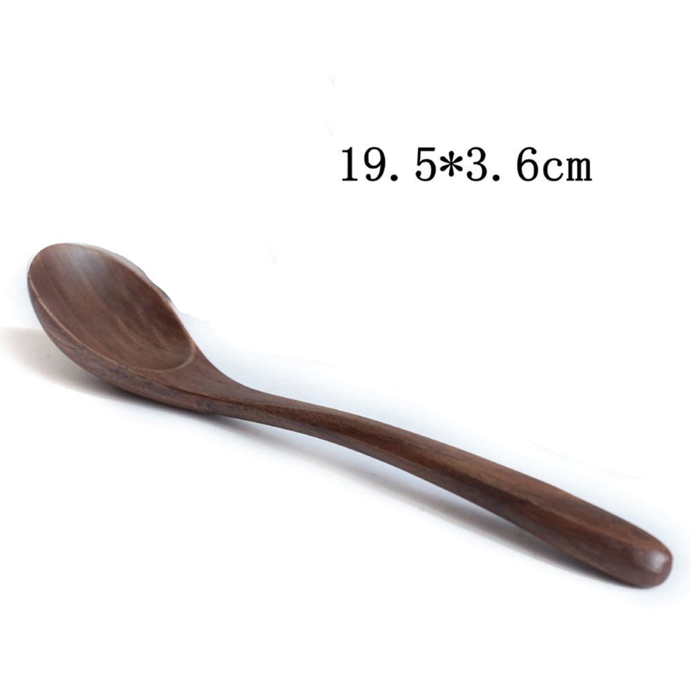 Wooden Large Coffee Gift Dessert Stir Soup Spoons Tableware Kitchen Supplies Rice Scoop