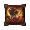 Custom Anime Beauty And The Beast Disney Nordic Throw Pillow Covers Decoration Cartoon Kawaii Romantic Fantasy Film Car Cushion