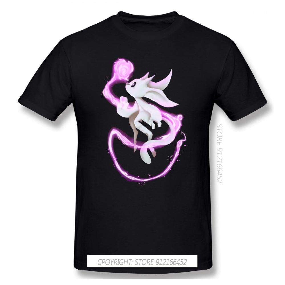 Men Clothing Ori And The Will Of The Wisps Platform-Adventure Metroidvania Game T-Shirt Pink Ball Streetwear - Men s Summer C... S разноцветный
