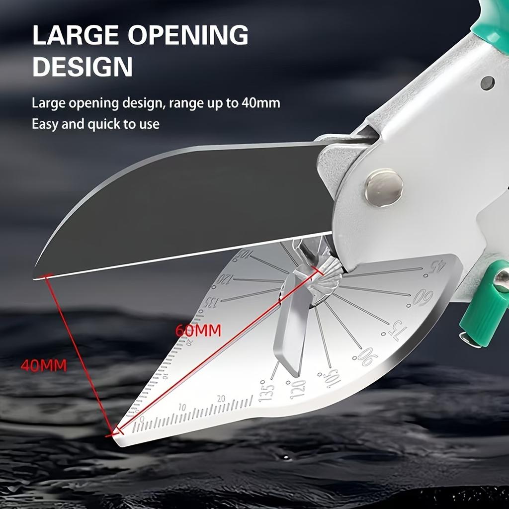 1PC 90-degree Woodworking Angle Scissors Adjustable 45-degree Edge Banding Wire Slot Scissors Multifunctional Straight-head Angle Scissors