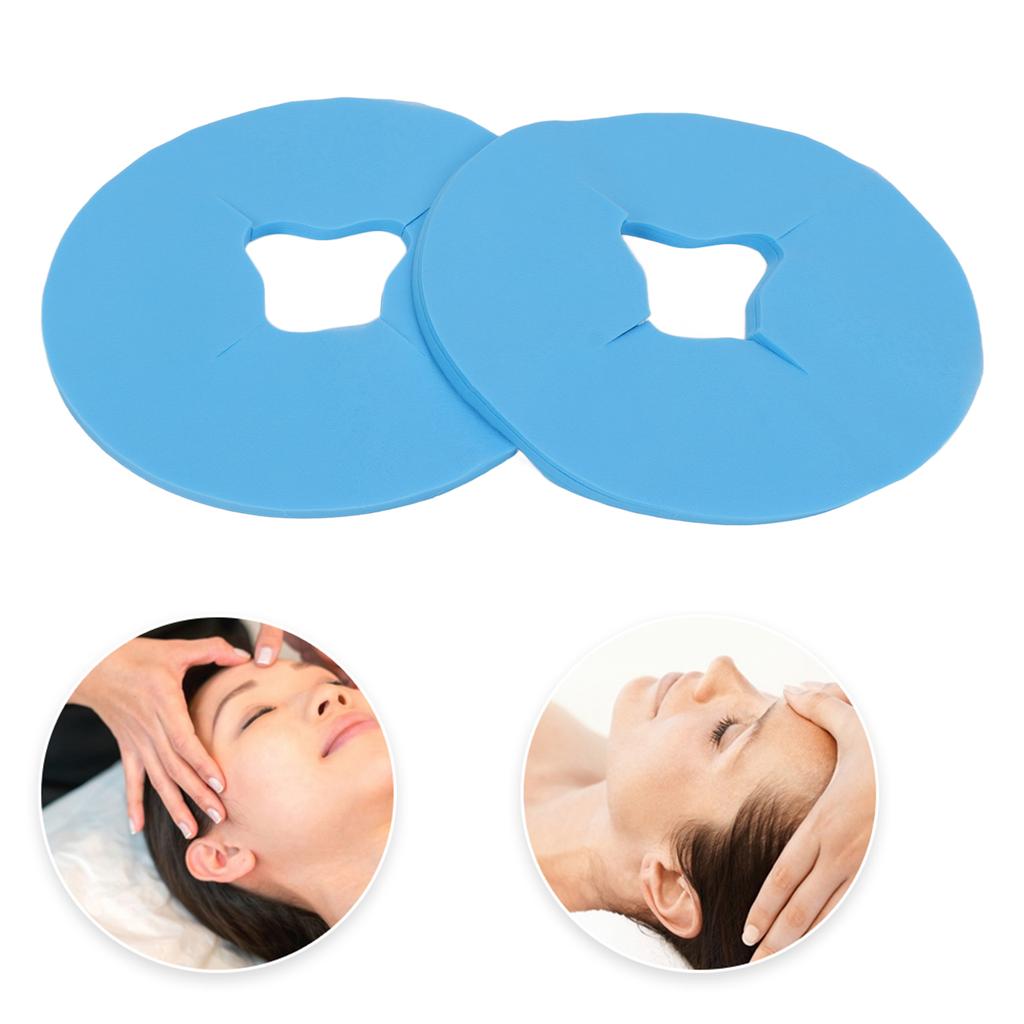 100Pcs Disposable Face Covers for Massage Soft Breathable Comfortable Skin Friendly Water Absorption Face Pillow Cover