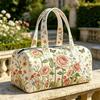 3D-Printed Quilted Cotton Women's Travel Yoga Handbag