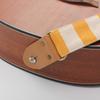 Langting Plaid Wooden Guitar Strap for Acoustic, Electric, and Bass Guitars