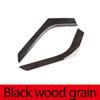 For Land Rover Range Rover Evoque 2012-2018 ABS Carbon fiber/Silver Car Center Control Side Trim Strip Sticker Car Accessories