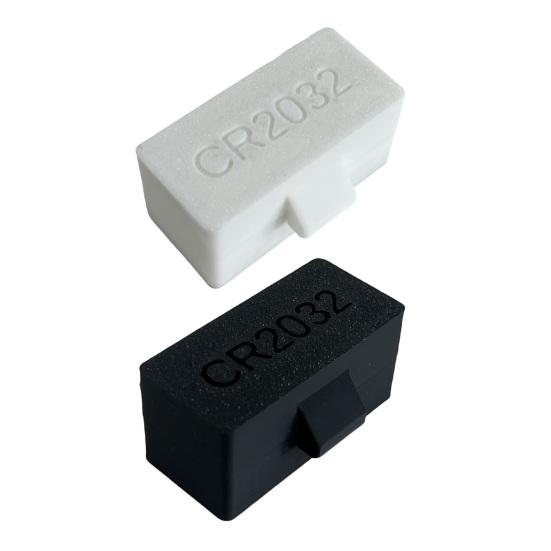CR2032 Battery Storage Box Organizer Holder Case Protection Efficient Organization Compact Portable Home Travel