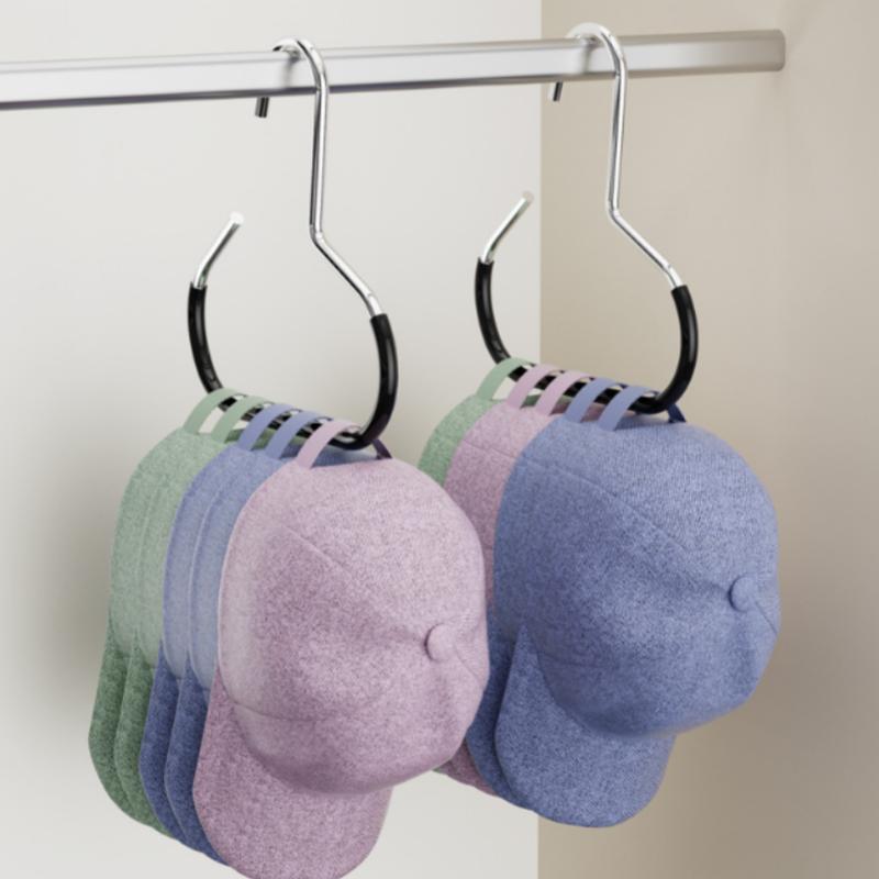 Circular clothes hanger, anti slip hanging hat, scarf, multifunctional household storage, simple hanging belt