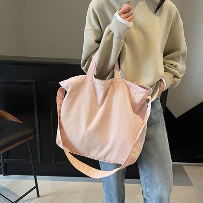 Grote Capaciteit Tote Bag Dames Commuter Schouder Crossbody Tas Student Les Tas