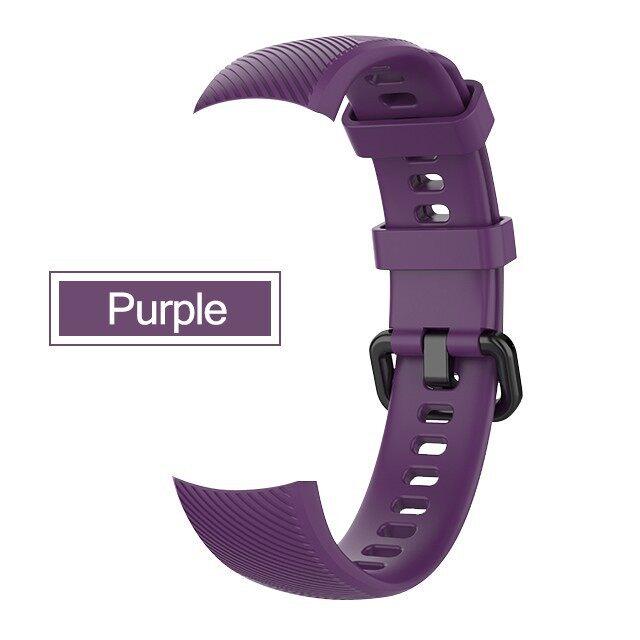 Strap For Honor Band 5 4 Wristbands Sport Colorful Band Silicone Replacement Bracelet  For Honor Band 5 Smart Accessories