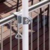 1Pc Courtyard Umbrella Stand Clamp Heavy Duty Metal Umbrella Holder Ajustable Outdoor Umbrella Base And Mount Chair Clamp