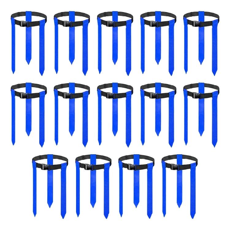 14Pcs Football Webbing Waist Flag Adjustable Competition Training Equipment Youth Football Training Gear Easy to Use