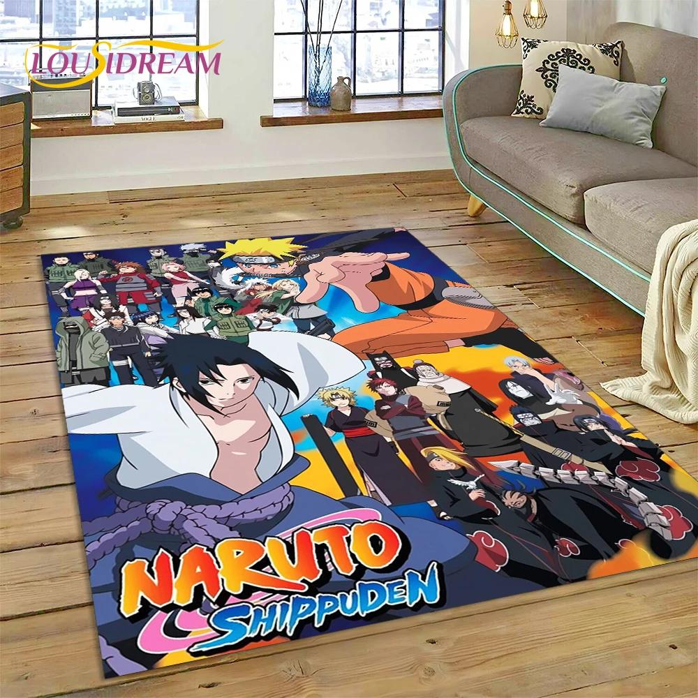 Cartoon 3D I-Itachi Japan Anime  Area Rug,Carpet Rug for Living Room Bedroom Sofa Doormat Decoration, Kids Non-slip Floor Mat