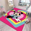 Cute Cartoon Carpet Minnie Mouse Printed Rug for Home Living Room Bedroom Kids Room Decor Non-slip Floor Mat Next Day Shipping