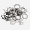 Metal Front and Rear Gear Differential Gear for 1/7 and 1/8 Truck Tractor Car Interior Parts Model Car Replacement