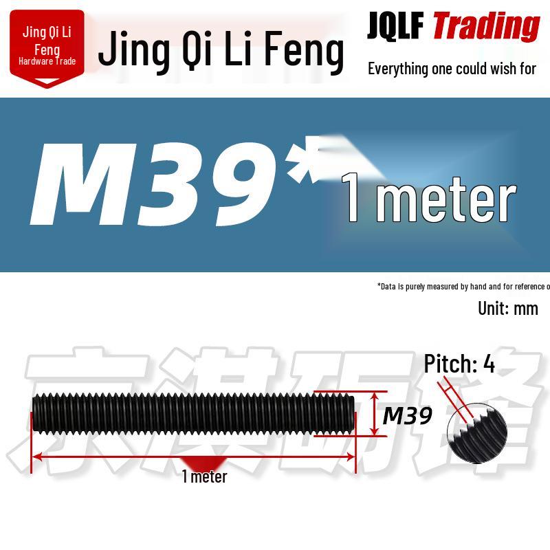 **High-Strength Threaded Rod M6-M48 | Grade 8.8/10.9/12.9 Full Thread Screw Bar**