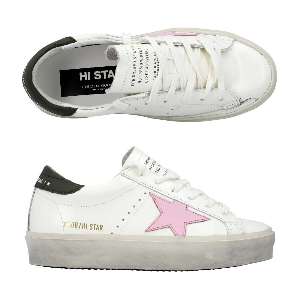 

Golden Goose Hi Star Pink Black Tab Sneakers Gwf00118 F006872 12170 GWF00118 F006872 12170 (39)