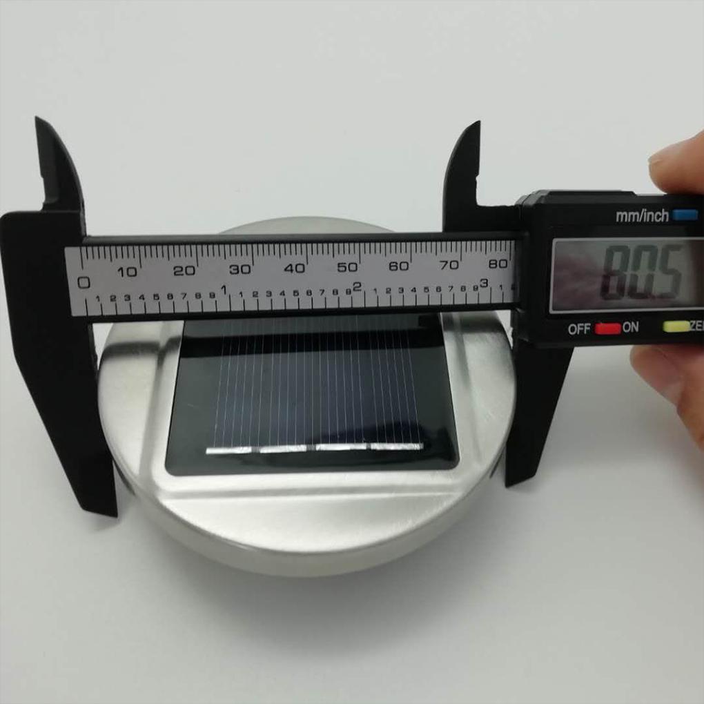 2pieces Solar Light Replacement Top Panels For Garden Lights 5cm Waterproof LED Outdoor String Light