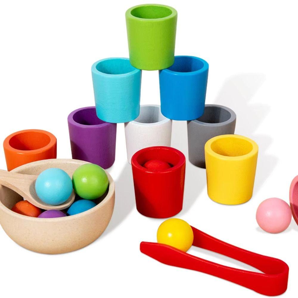 Cognition Games Color Sorter Game Toys 10 Color Sorting Matching Toys  Children Toddler
