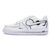 Nike Air Force 1 Low 811 Manufacturing, Love's Melody Low top Skateboard Shoes Men's Black White CW2288-111(Team80-)
