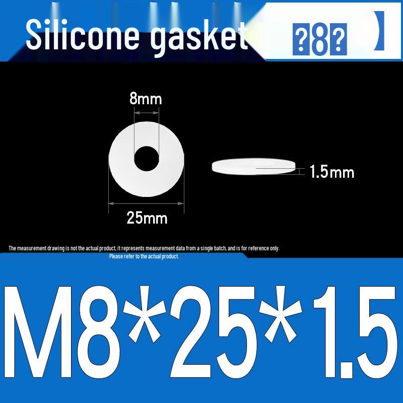Silicone High-Temp Waterproof Gasket & Shock Absorbing Seal Pad