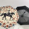 1PC Cowgirl Horse Umbrella-8-Rib Reinforced Portable Folding Travel Suitable for All Seasons Outdoor Daily Use Is an Ideal Choice  -K0335