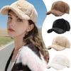 Winter Accessories Sporty Style Peak Cap Warmth Baseball Caps Minimal Style Plush Unisex Casual Hat Fashion 56-58cm