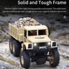 Jjrc Q68 Q69 1/18 2.4G Rc Heavy Truck 4Ch Off-Road Car With Lights 6Wd Brushed Motor Climbing Vehicle Rtr Model Kids Toys Boys