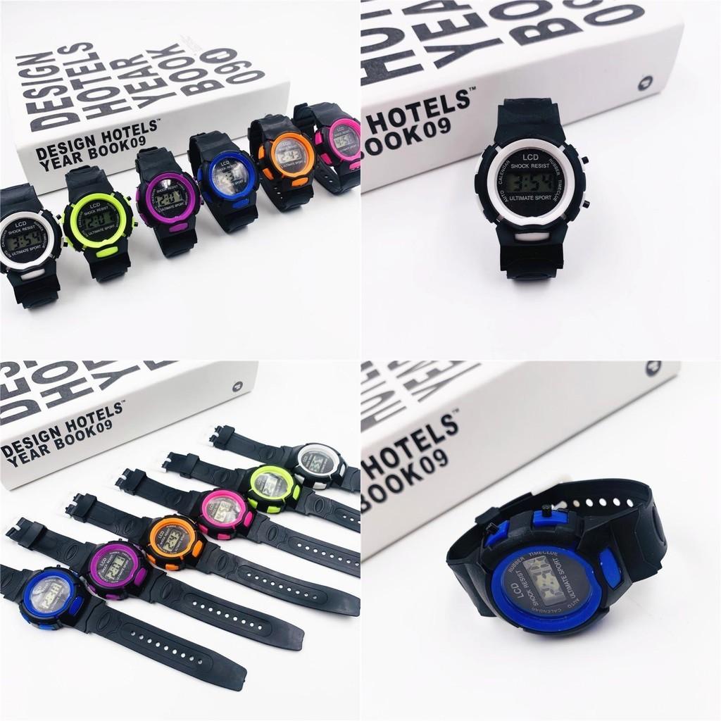 High-quality Children's Electronic Watch With Colorful Circular Design Suitable For Boys And Girls