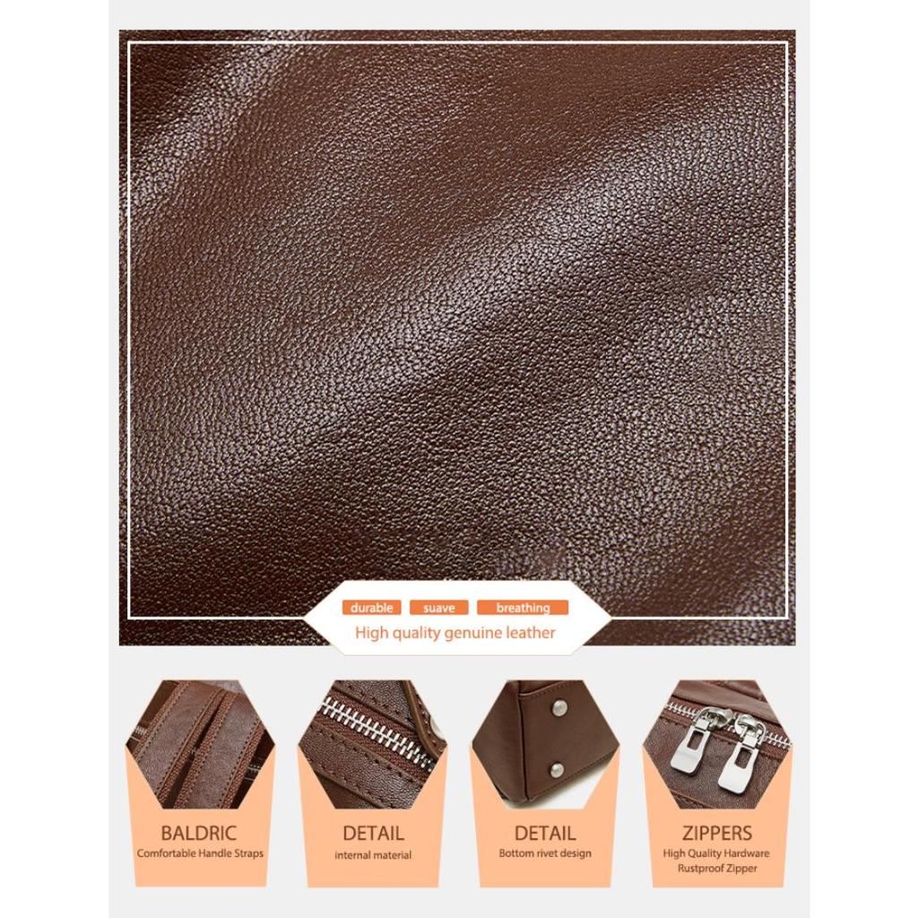 2025 Large Capacity Women's Travel Bag Vintage Rucksack