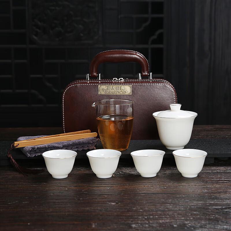

Chaxun Nordic Portable Travel Tea Set (1 Pot, 4 Cups)
