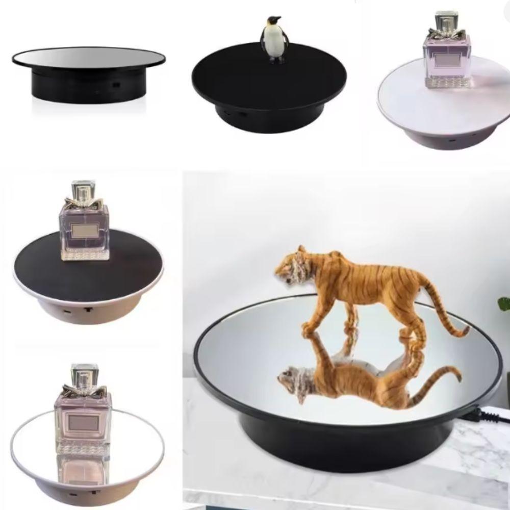 USB Powered Rotating Display Stand Motorized Jewelry Display Platform  Professional Shooting