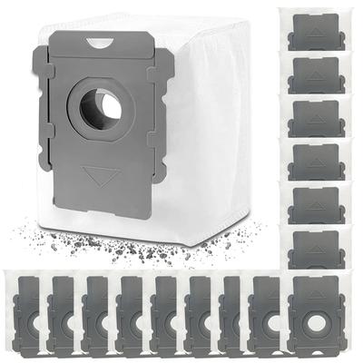 15 Pack Replacement Vacuum Bags Effective Dust Filtration Compatible with iRobot I7 / I3 / I6 / I8
