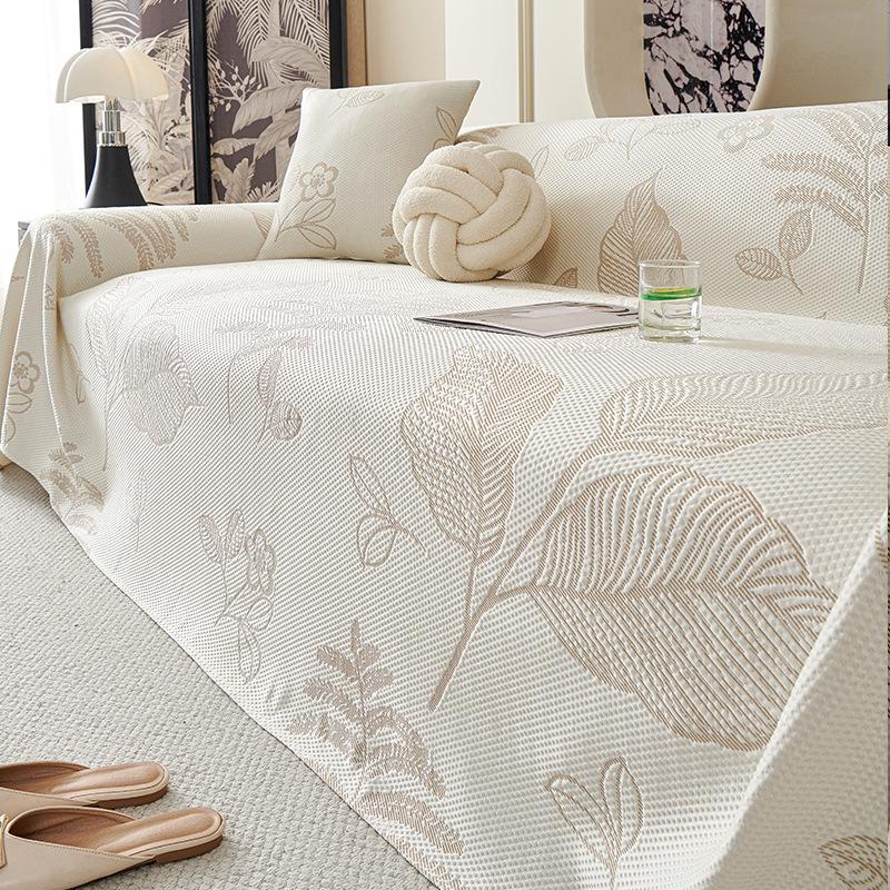 

Summer ice silk sofa cover cool feeling a whole sofa towel 2025 new non-slip and anti-cat scratch sofa cover pad 180*130cm