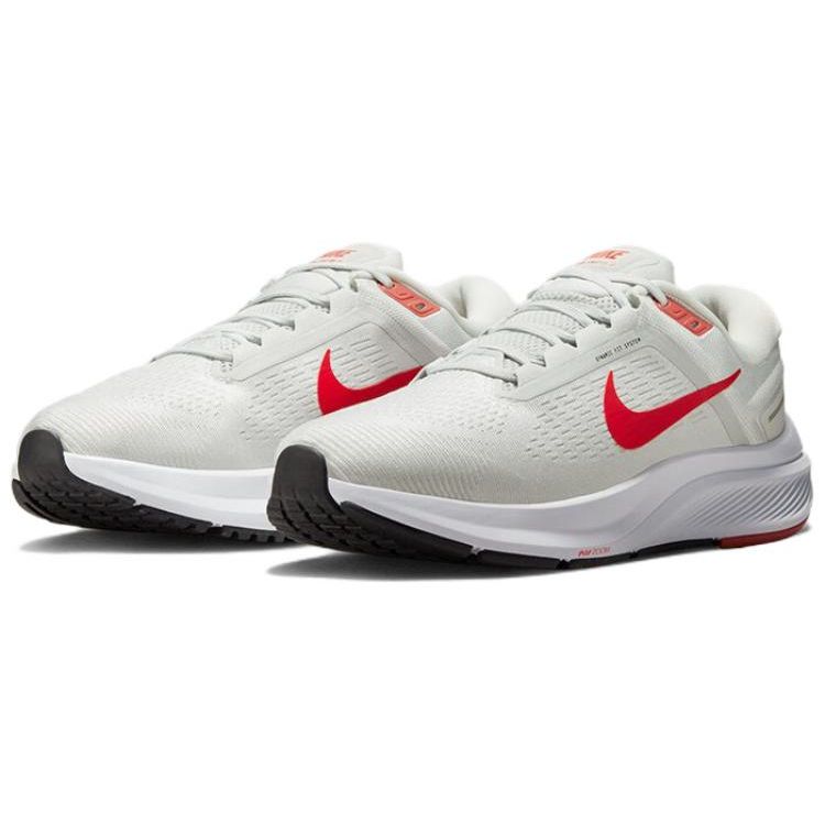 Nike Air Zoom Structure 24 Photon Dust Light Crimson Men Joggesko White Platinum-Tint Black DA8535-010