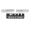 1Pc 3D Metal Winner Edition Logo Car Front Grille Badge Side Fender Rear Trunk Emblem Sticker Decal