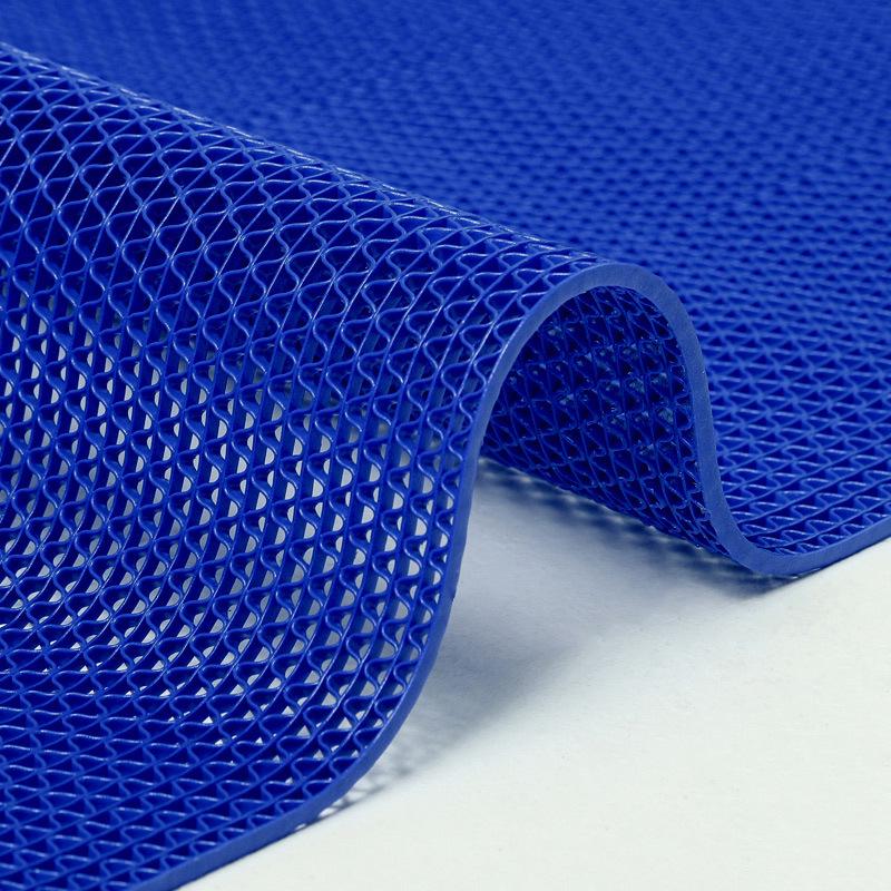 3.5mm Non-Slip Waterproof PVC Mesh Floor Mat for Bathroom, Toilet, Outdoor & Pool Areas